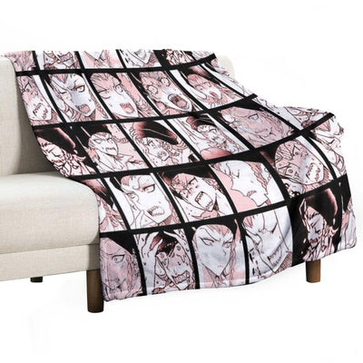 Kazuichi Manga Collection (Colored) Quick-dry Throw Blanket