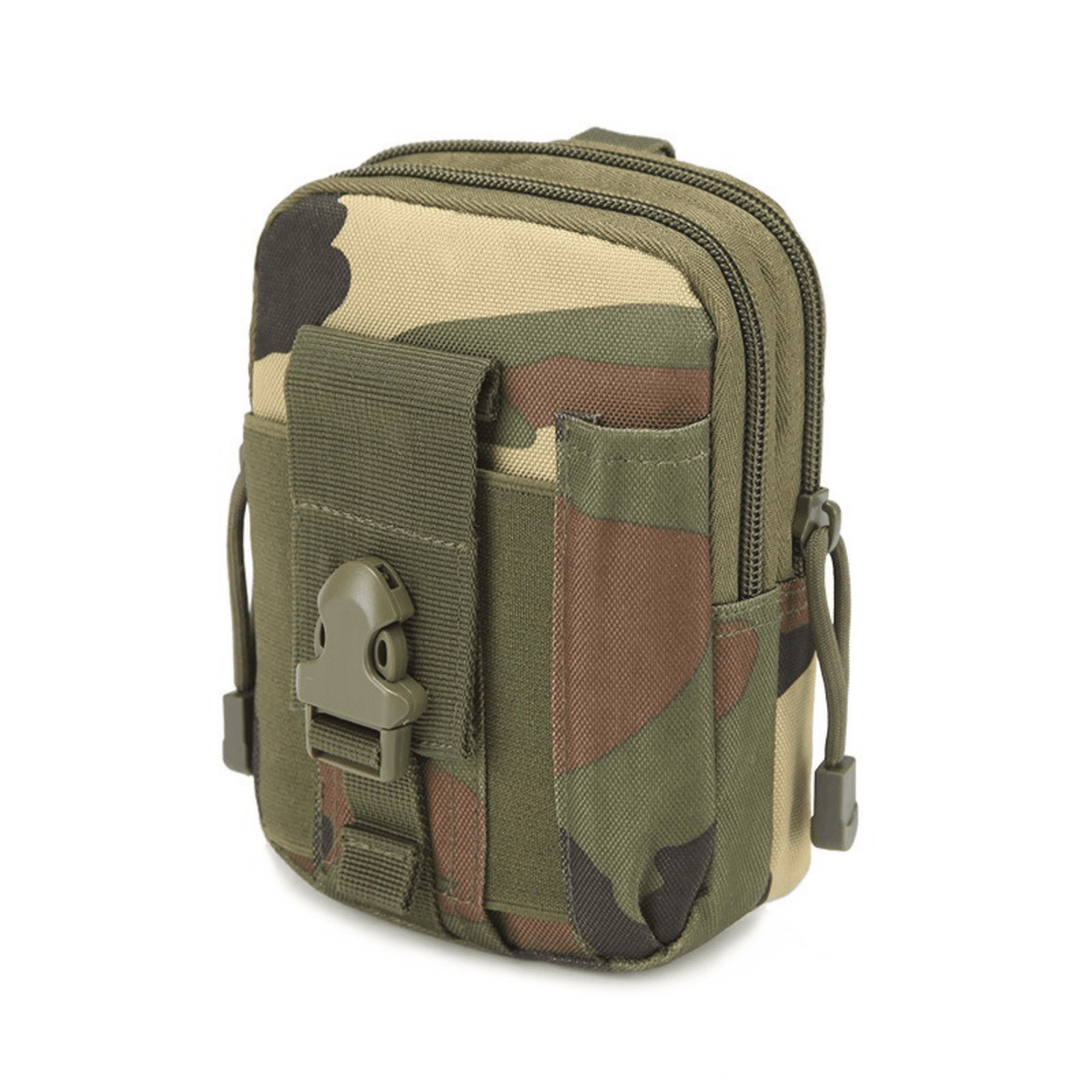 JupiterGear Tactical MOLLE Military Pouch Waist Bag for Hiking, Running and Outdoor Activities