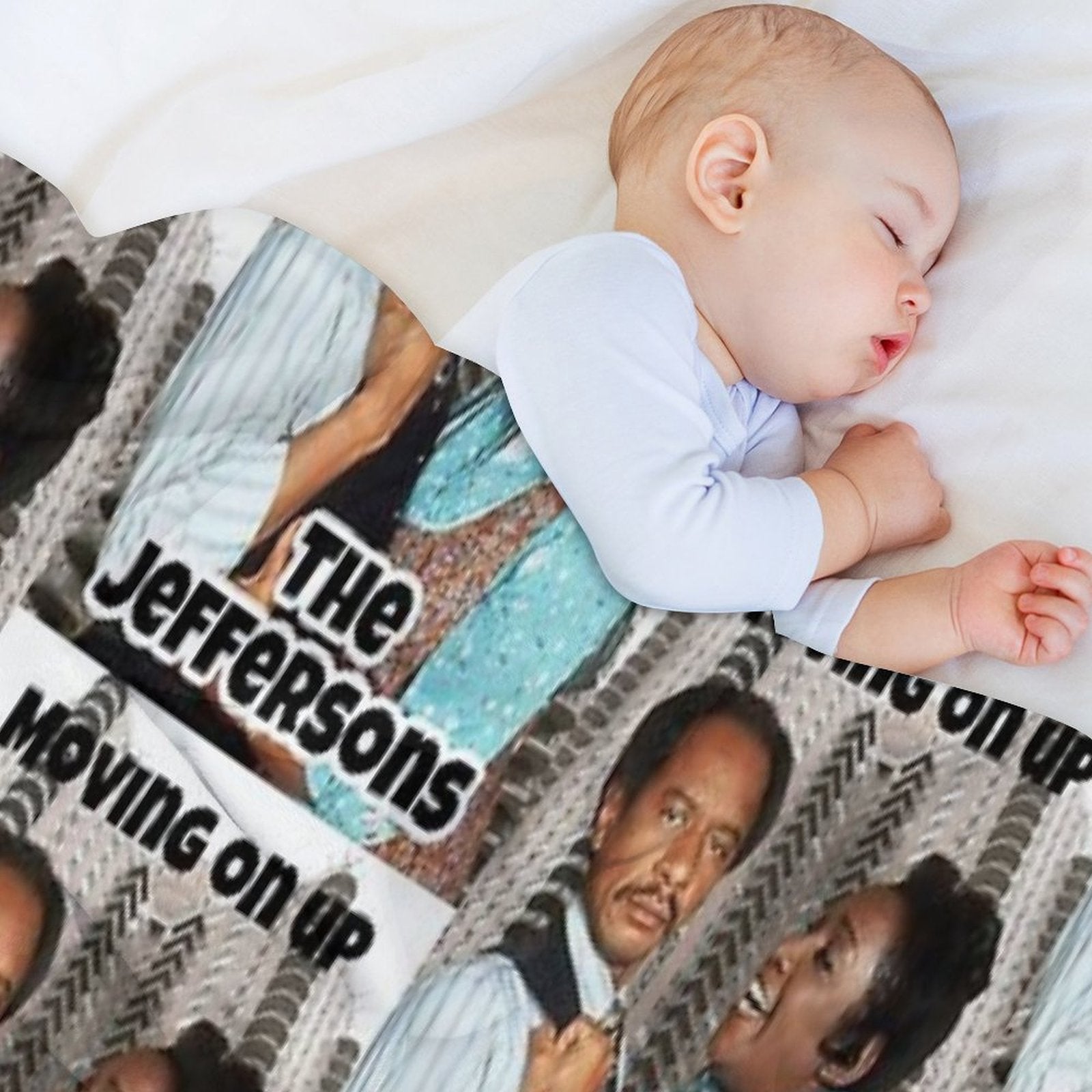 The Jeffersons Television Show Durable Throw Blanket