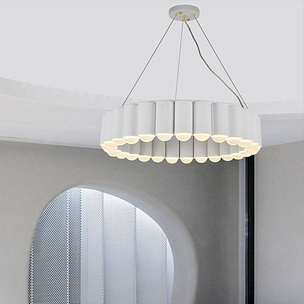 Nordic Chandelier Simple Modern Living Room Lamp Duplex Villa Bedroom Study Decorbites
