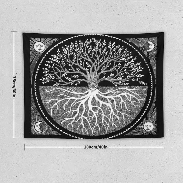 Druid Tree of LIfe Tapestry