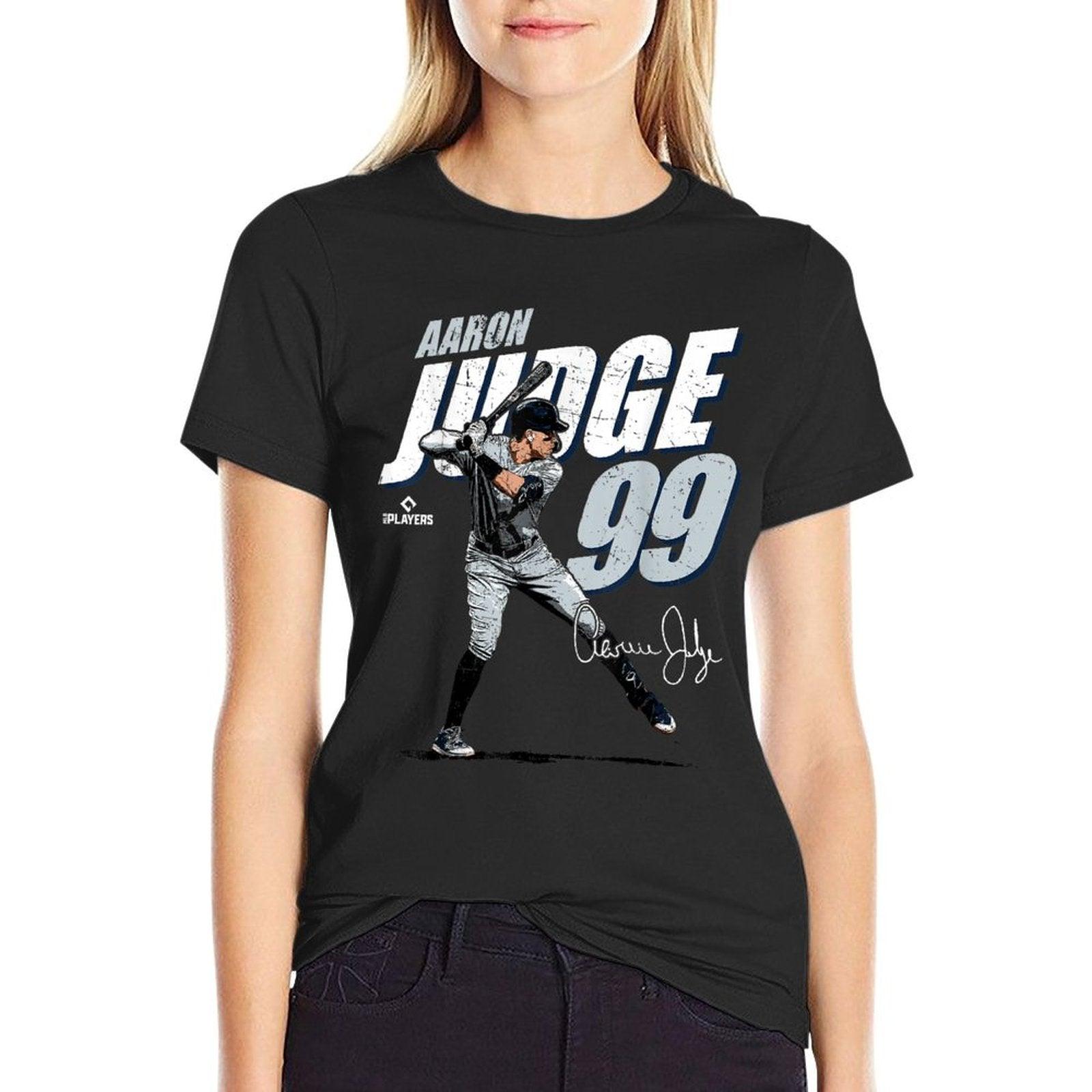 MLBPA - Major League Baseball Aaron Judge - MLBJUD3001  Oversized Silhouette T-Shirt