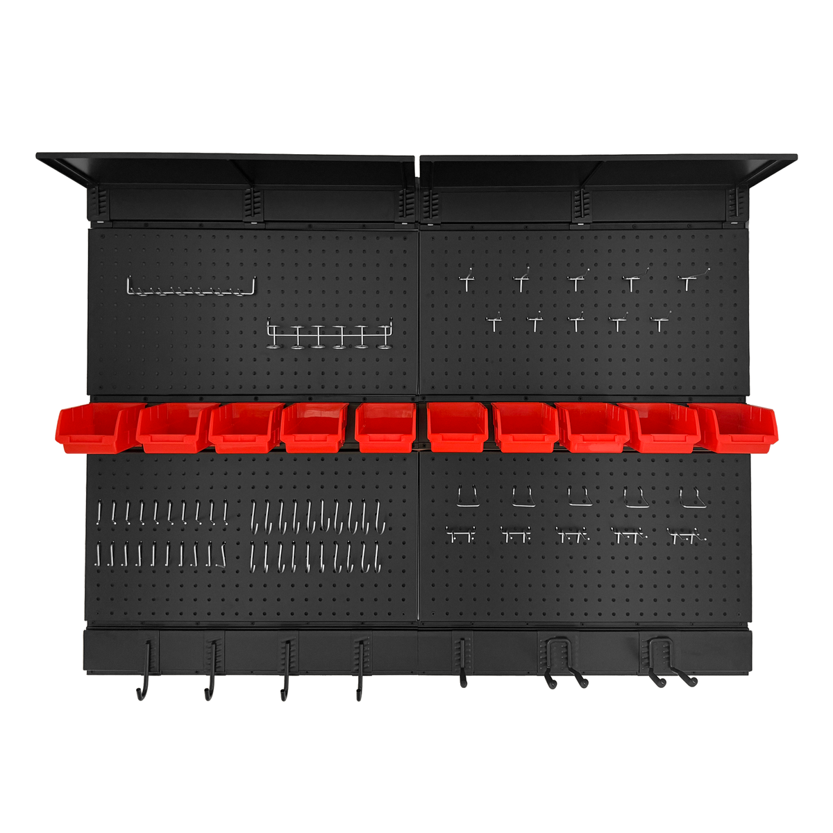 Pegboard Wall Organizer - 48 x 36 Inches