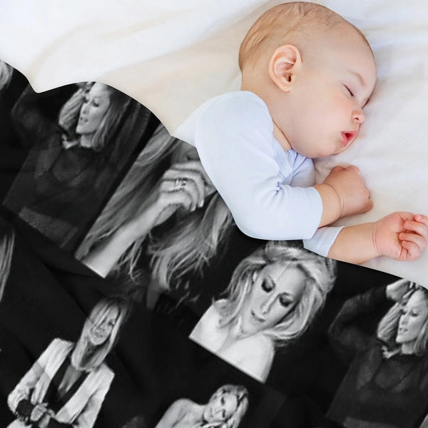 Helene Fischer Collage Throw Blanket