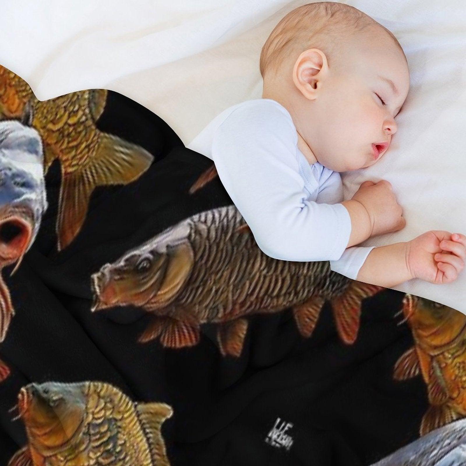 Carp Gang 1 Throw Blanket