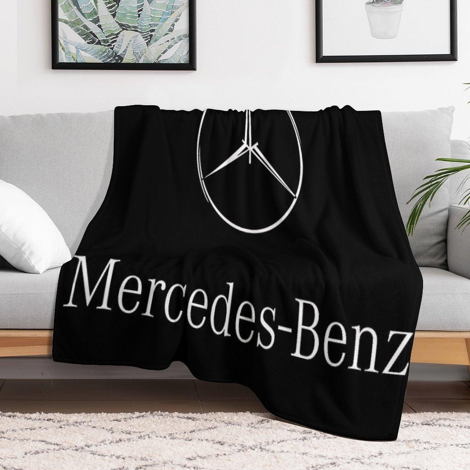 Benz Luxury Vehicles Throw Blanket