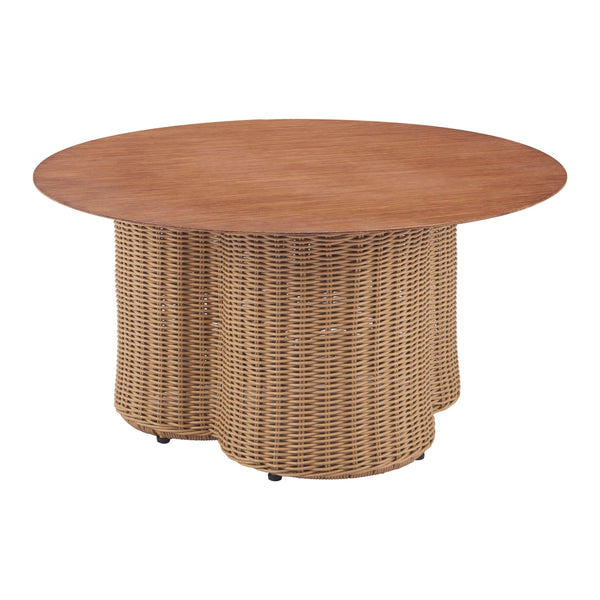 Soka Coffee Table Natural ZUO Store