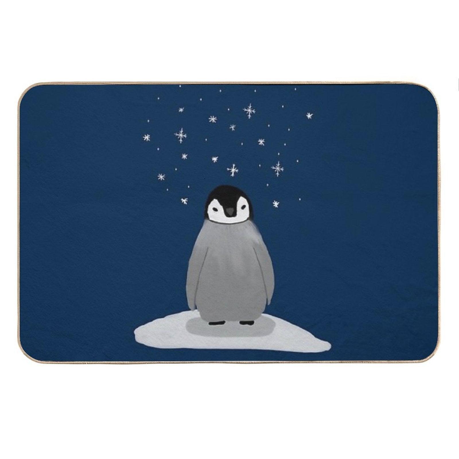Happy Little Penguin Bath Mat