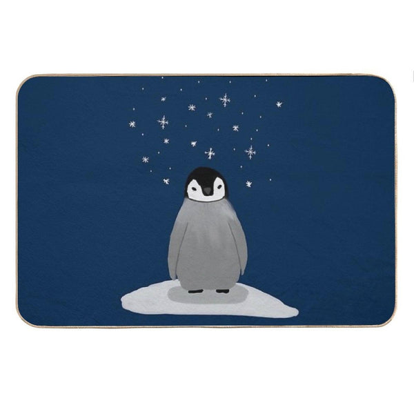 Happy Little Penguin Bath Mat
