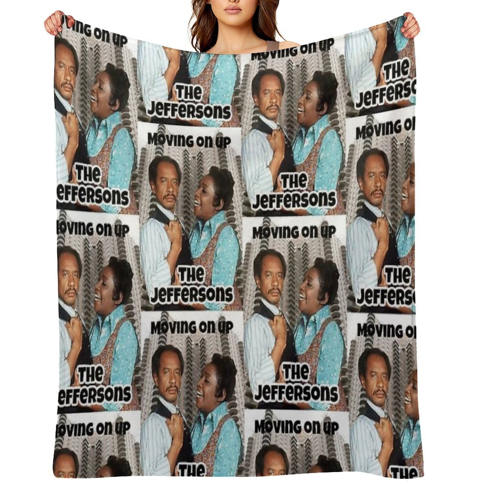 The Jeffersons Television Show Durable Throw Blanket
