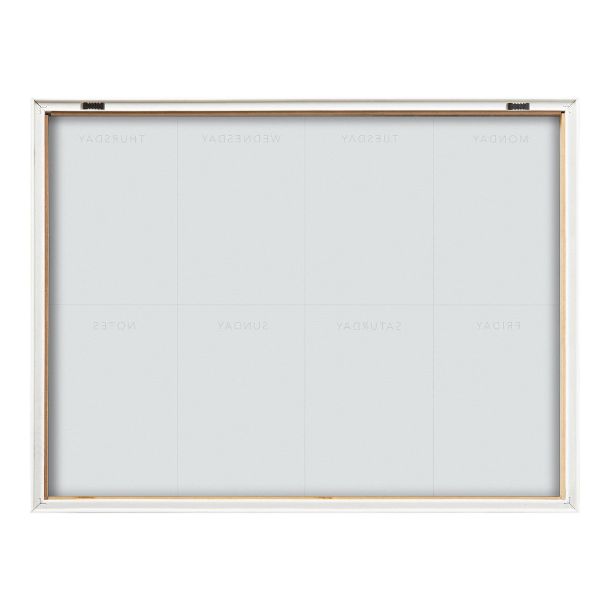 Blake This Week Framed Printed Glass by The Creative Bunch Studio
