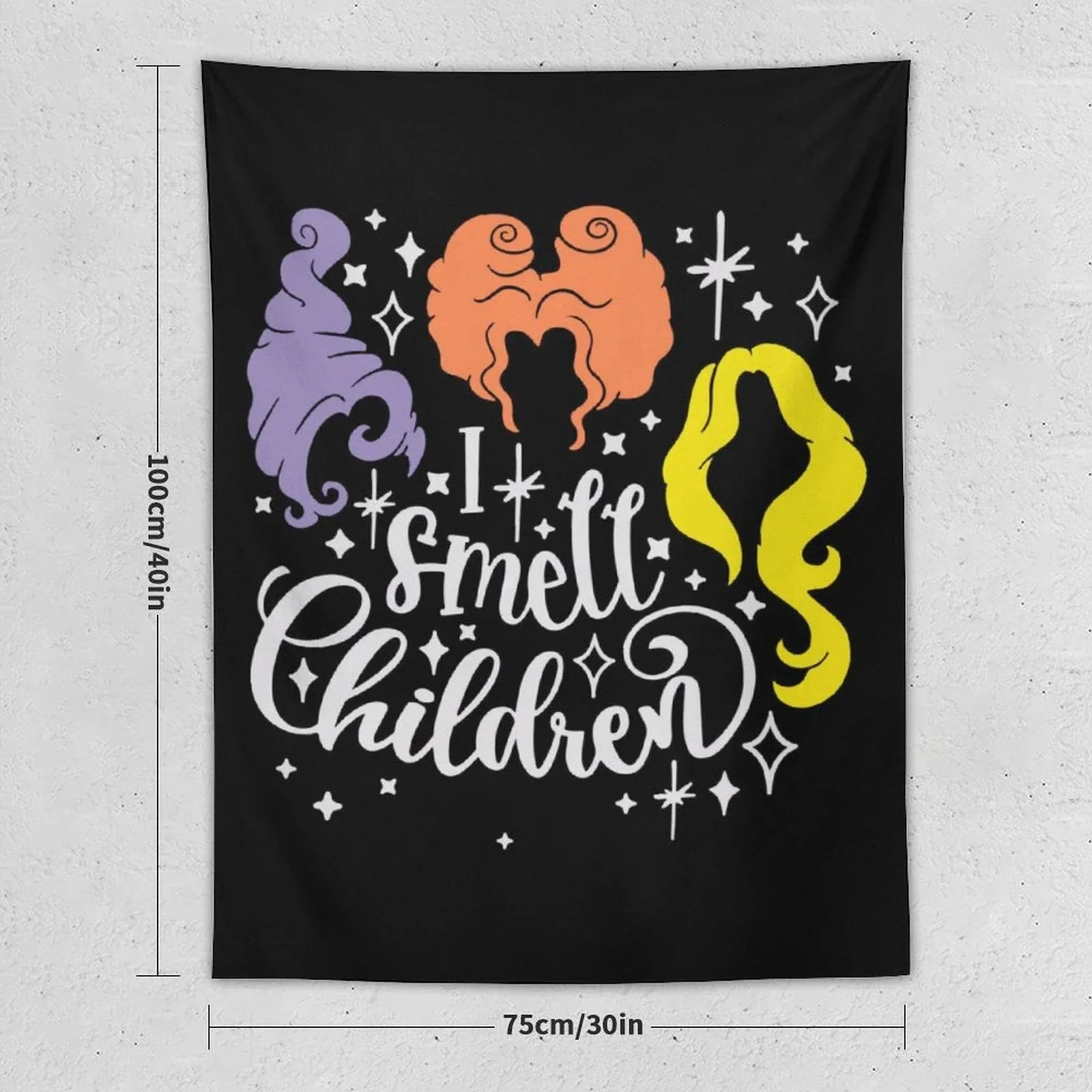 Halloween I Smell Children Tapestry