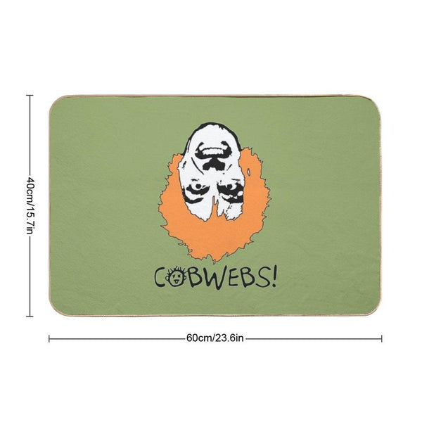 Cobwebs! Bath Mat
