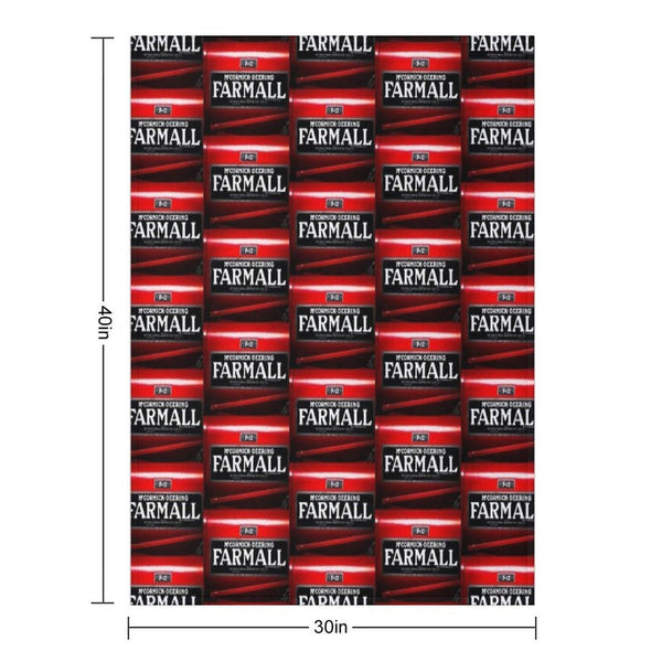 Farmall   International Harvester McCormic Deering Durable Throw Blanket