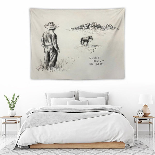 Zach Singer Bryan - Quiet, Heavy Dreams Tapestry BionZax