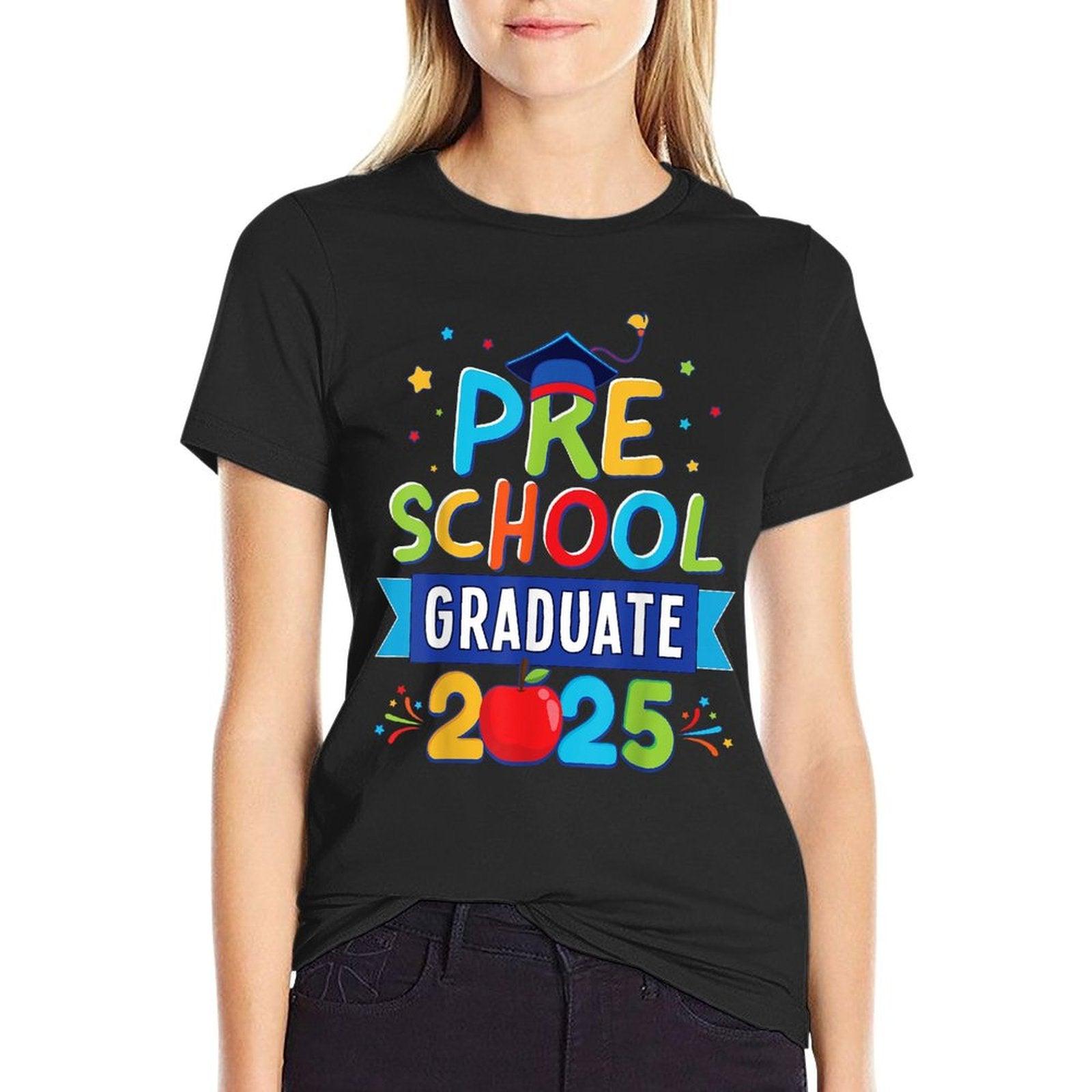 Pre-K Preschool Graduate 2025 Kids Boys Girls T-Shirt