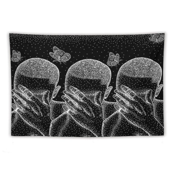 Blond Frank Mandala Tapestry