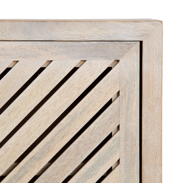 Mezzeta Tall Wood Bath Cabinet