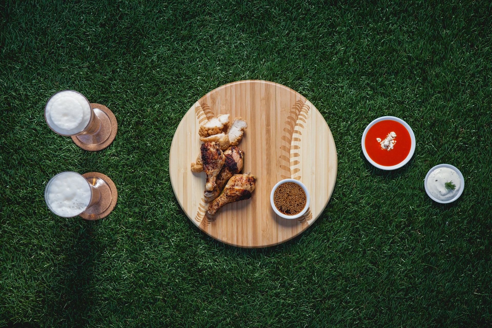 Home Run! Baseball Cutting Board & Serving Tray