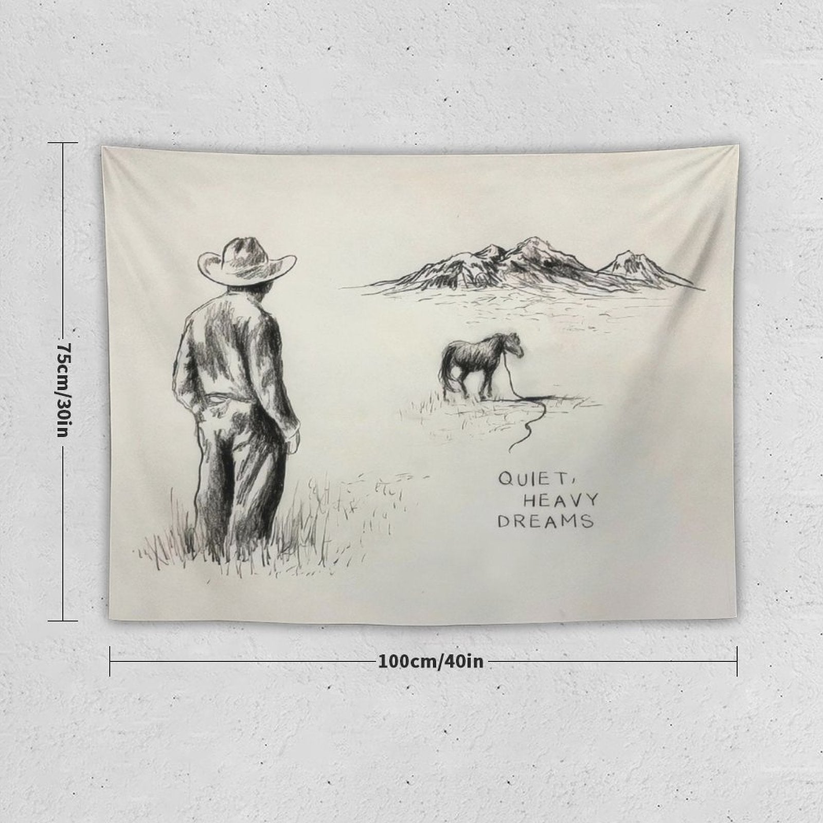 Zach Singer Bryan - Quiet, Heavy Dreams Tapestry BionZax