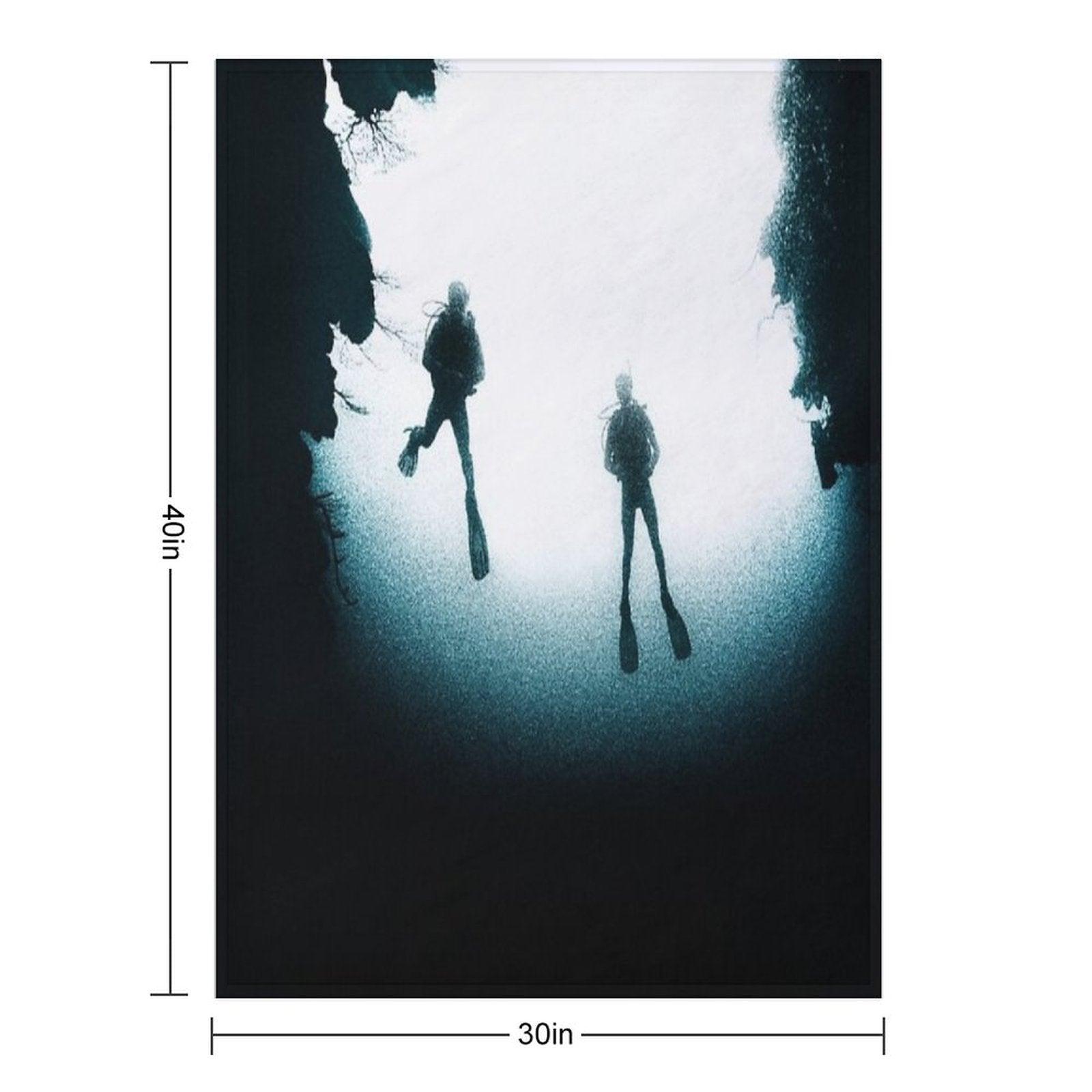 Deep Dive Throw Blanket