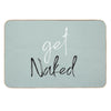 Get Naked Funny Bathroom Bath Mat