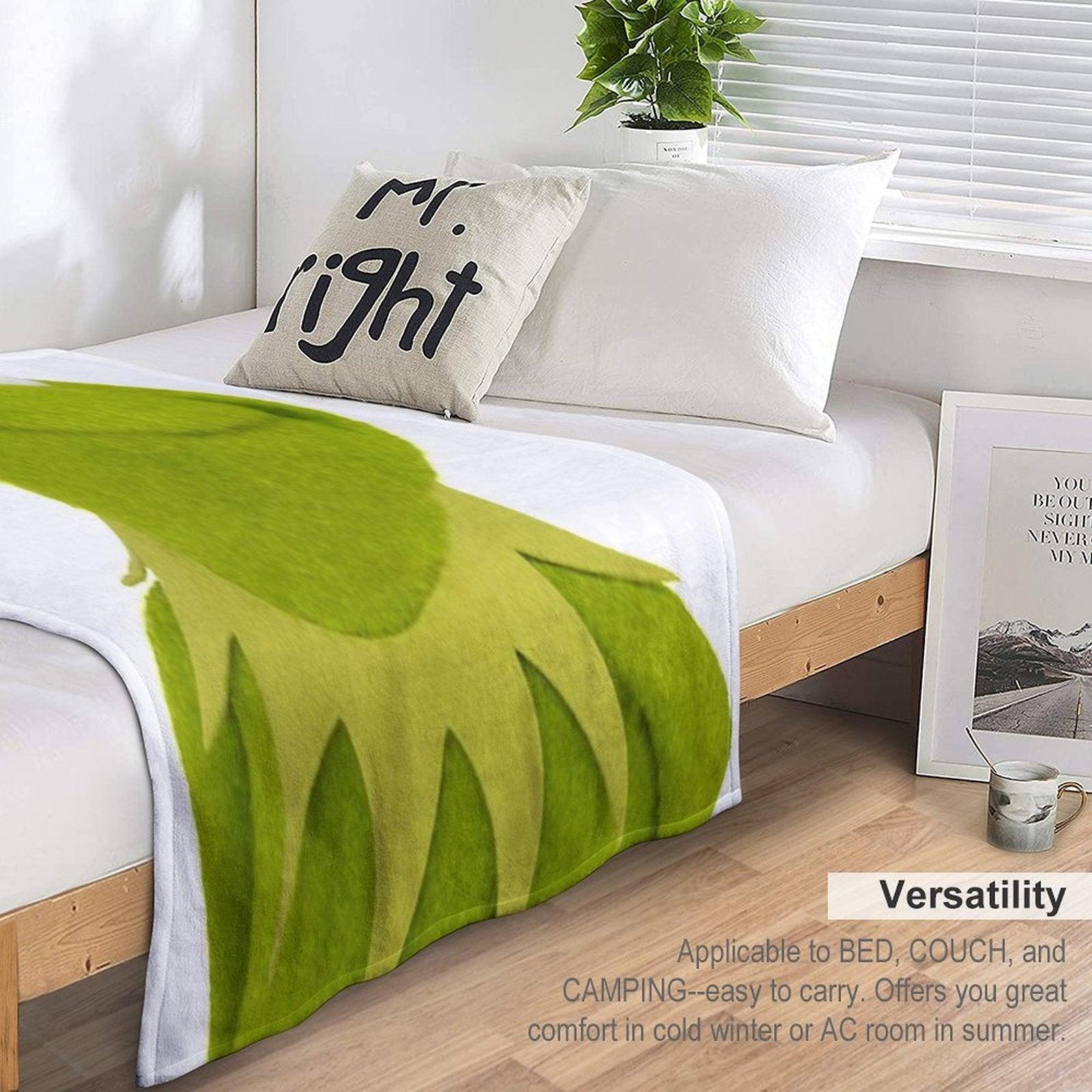 Kermit The Frog Throw Blanket