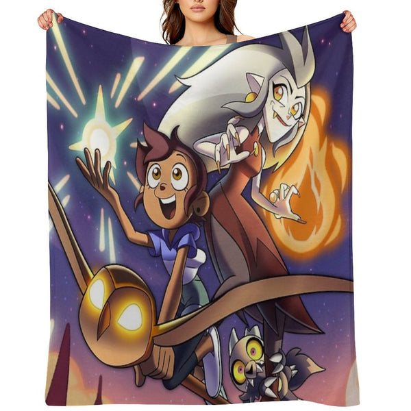 Horror House S1 Easy Care Throw Blanket