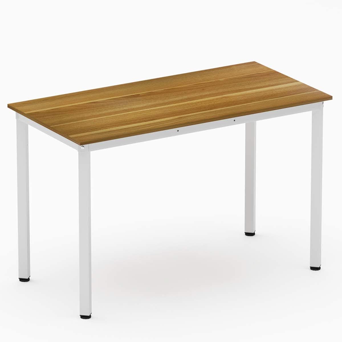 Home Office Desk 45 Degree Metal Legs With Adjustable Pads