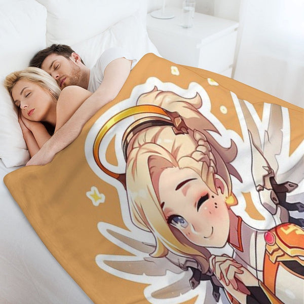 Cute Mercy Premium Throw Blanket