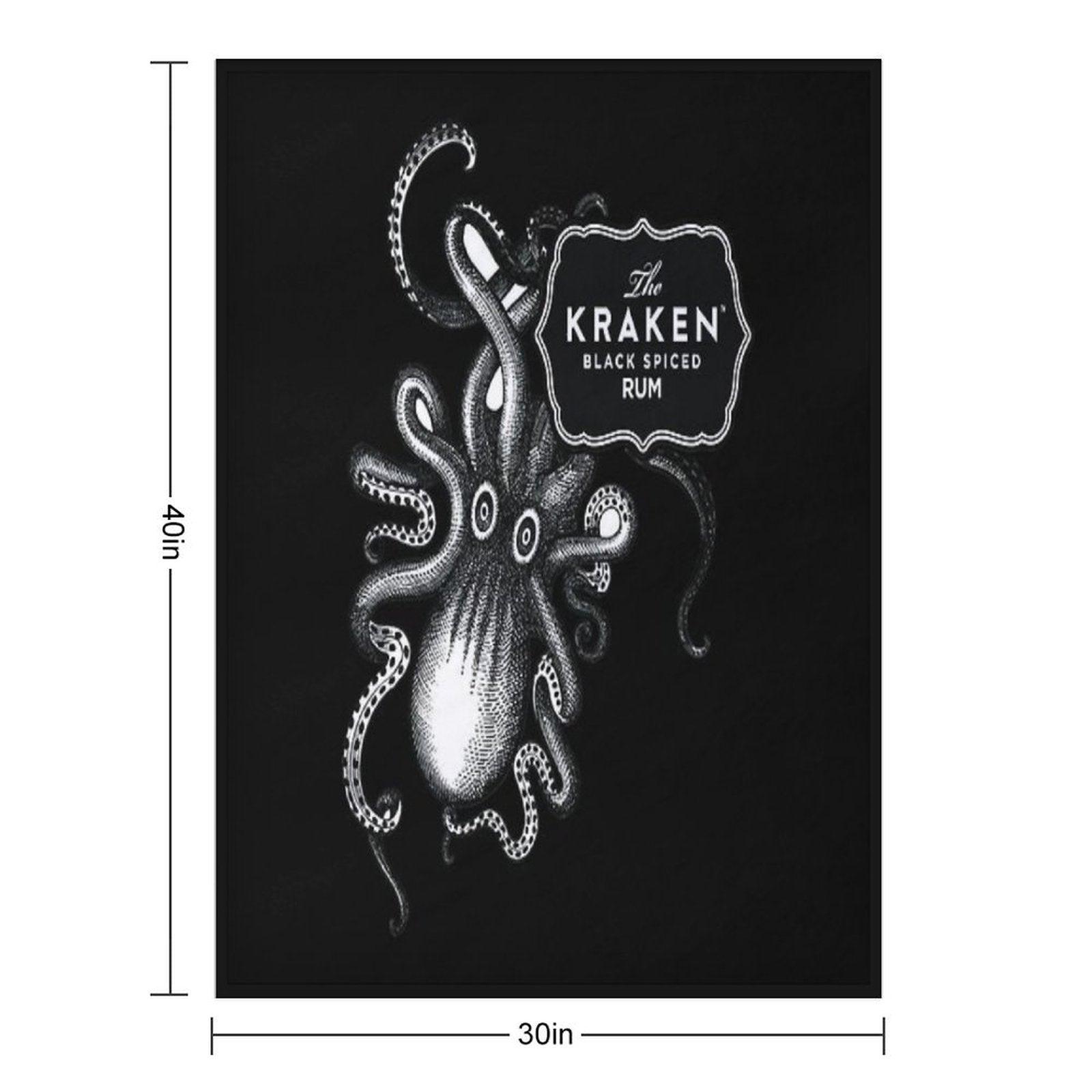 Kraken Rum Throw Blanket