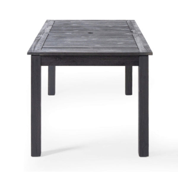 9-Piece Outdoor Dining Set With Extendable Acacia Wood Patio Table (SAK75134)