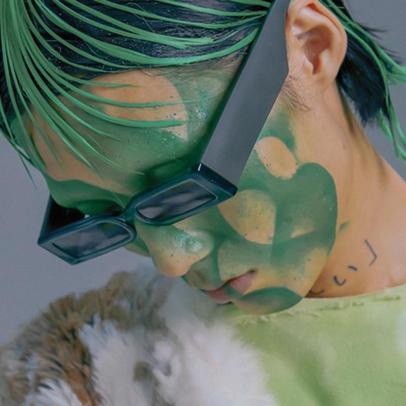 90’s Fashion Narrow Rectangular Vintage Style Sunglasses For Women & Men New Retro Style Sun Glasses For Women New Eyeglasses In Different Shades Eyewear