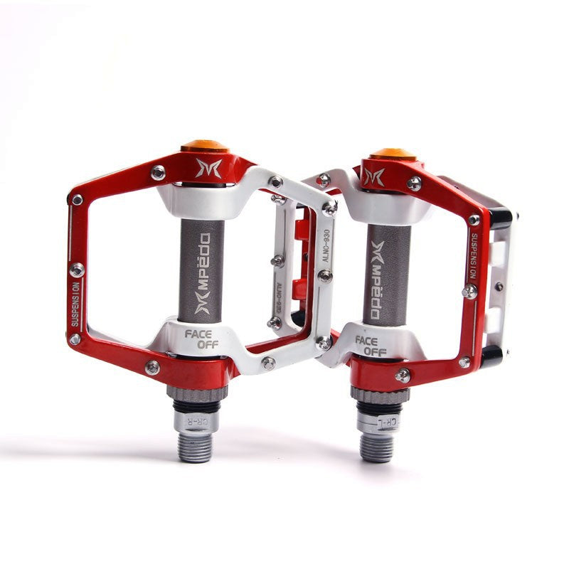 Mpeda Dead Fly Mountain Bike Bearing Pedal Ultra-Light CNC Aluminum Alloy Anti-Skid Two Peilin Pedal