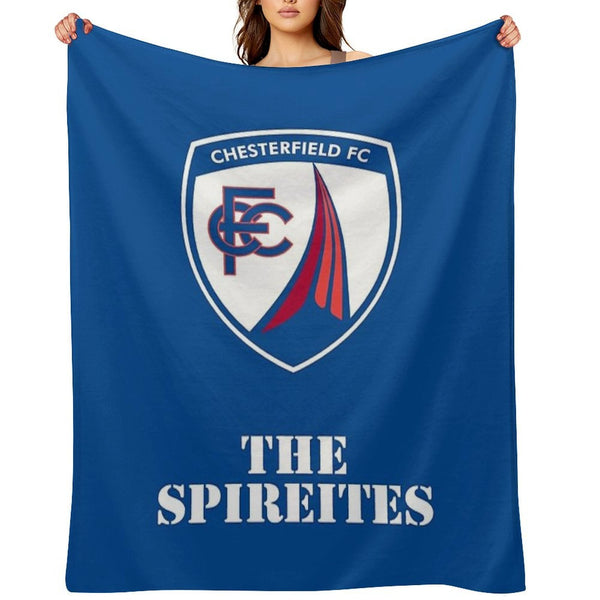 CHESTERFIELD FC Sustainable Throw Blanket