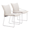 Pola Dining Chair (Set of 2) White