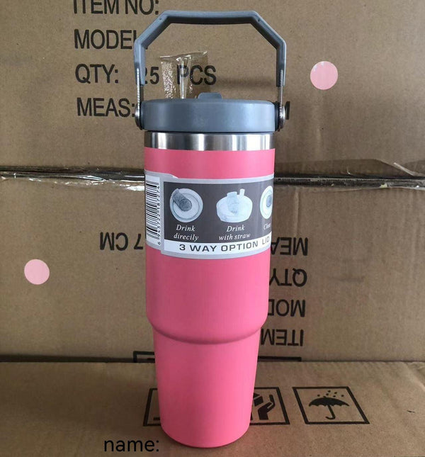 Portable Car Cup Stainless Steel Coffee Tumbler