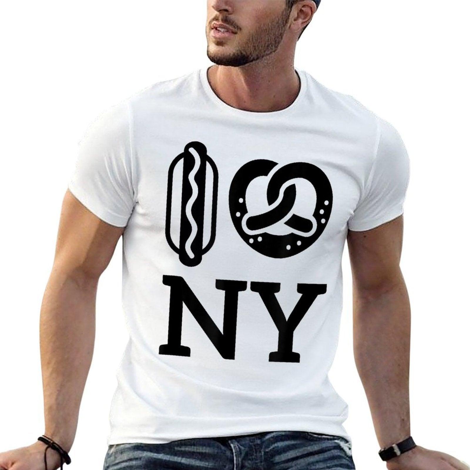 Hot Dog Soft Pretzel New York City NYC  Classic T-Shirt
