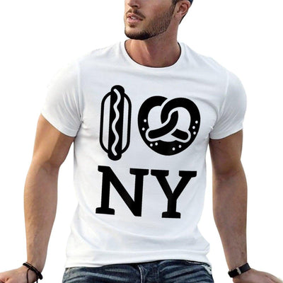 Hot Dog Soft Pretzel New York City NYC  Classic T-Shirt