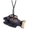Ceramic Swimmer Ocarina Necklace