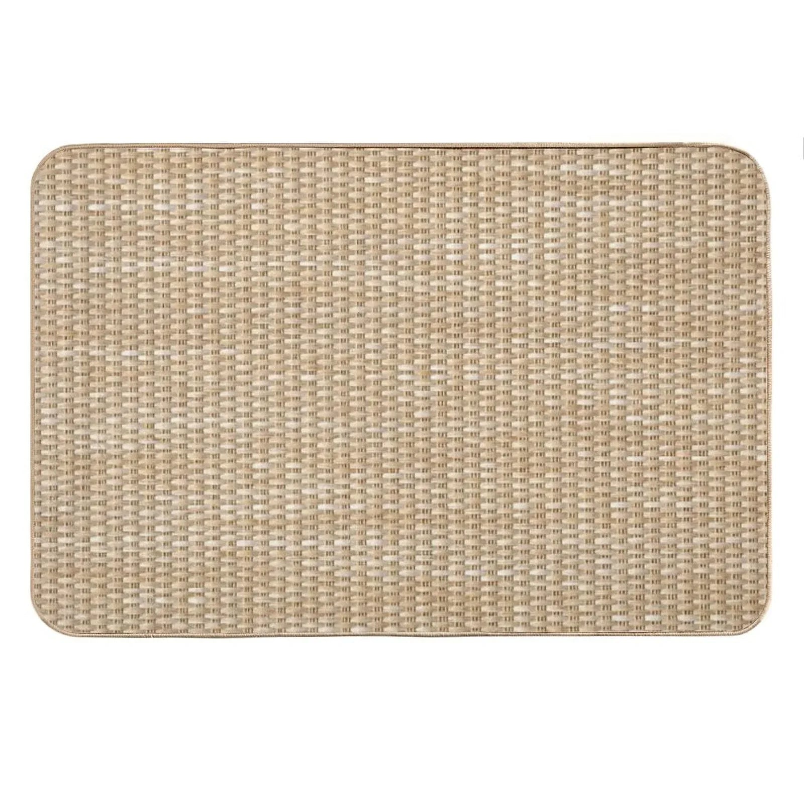 Wicker Bath Mat