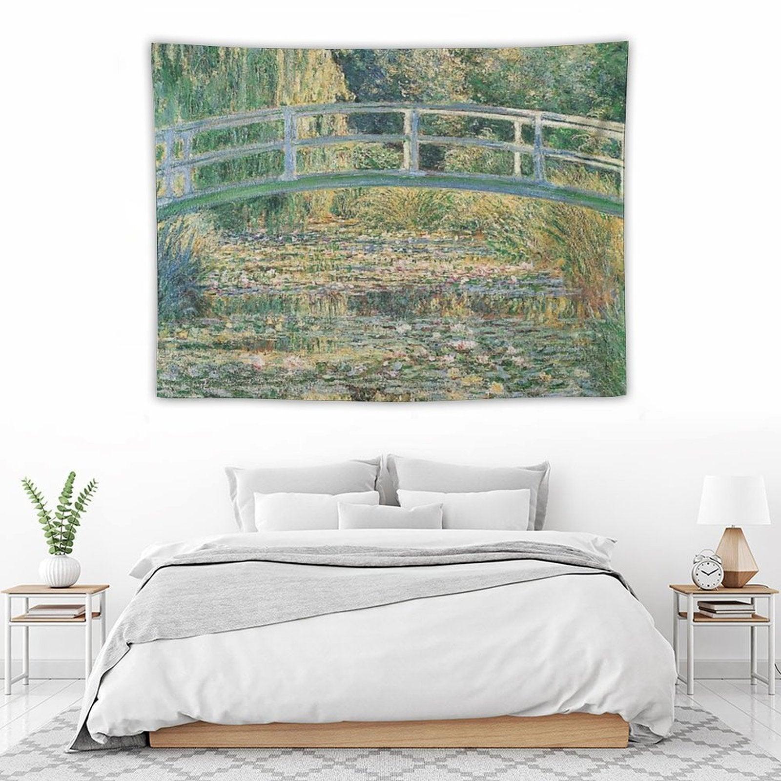 HD. The Water Lily Pond, by Claude Monet. HIGH DEFINITION Tapestry