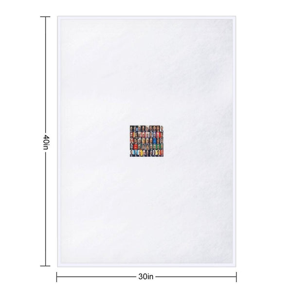 World Great Leaders Machine-washable Throw Blanket