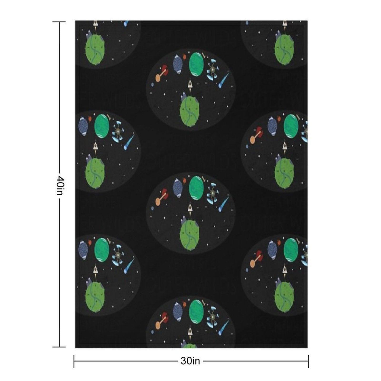 Outer Wilds Logo Throw Blanket