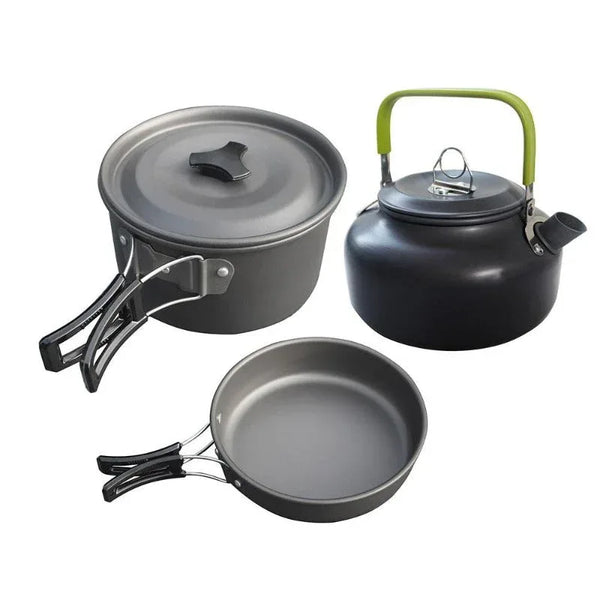 Ultra-light Aluminum Alloy Camping Cookware Utensils Outdoor Cooking Teapot