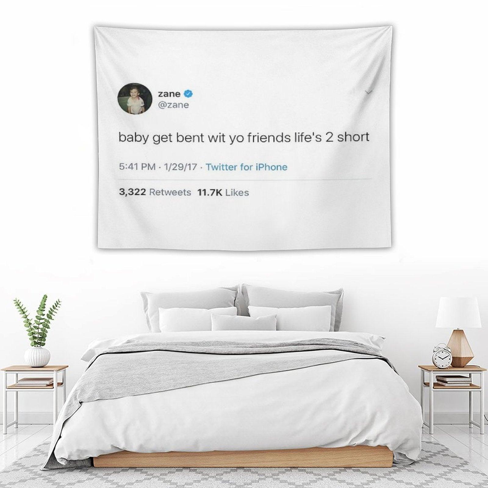 Zane Tweet (vlog Squad) Tapestry