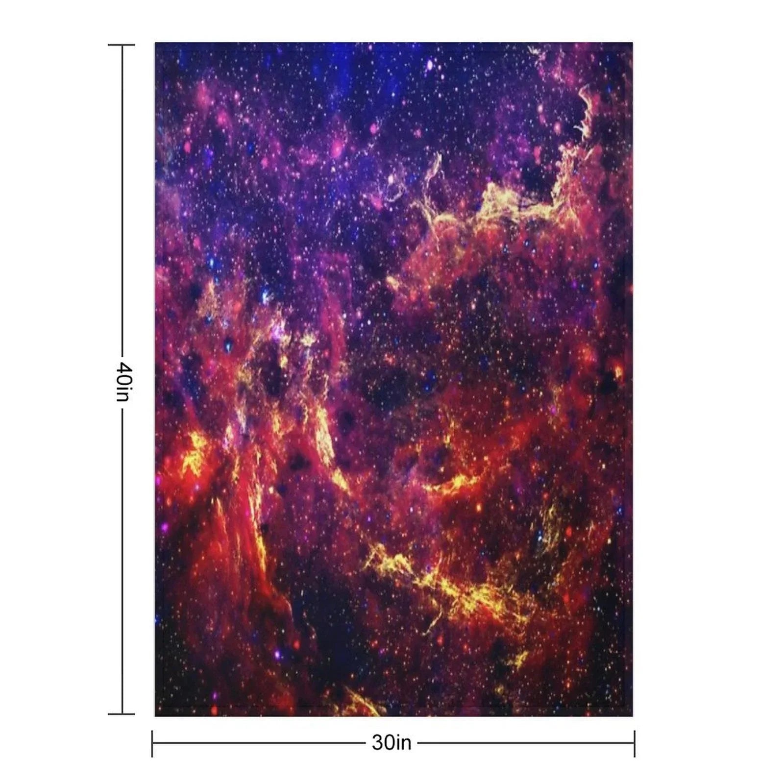Galaxy Throw Blanket