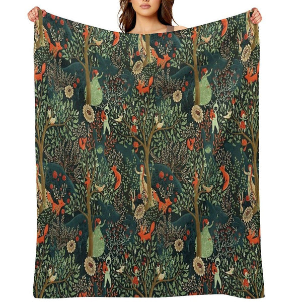 Whimsical Wonderland Throw Blanket