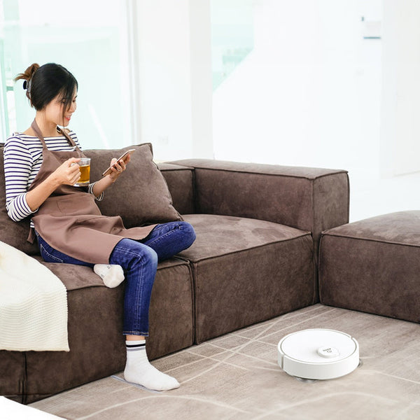 **3-in-1 Sweeping Robot: USB Charging, 1000Pa Suction, Auto-Clean for Pet Hair, Carpets & Floors** - Gifts for You 'n Me