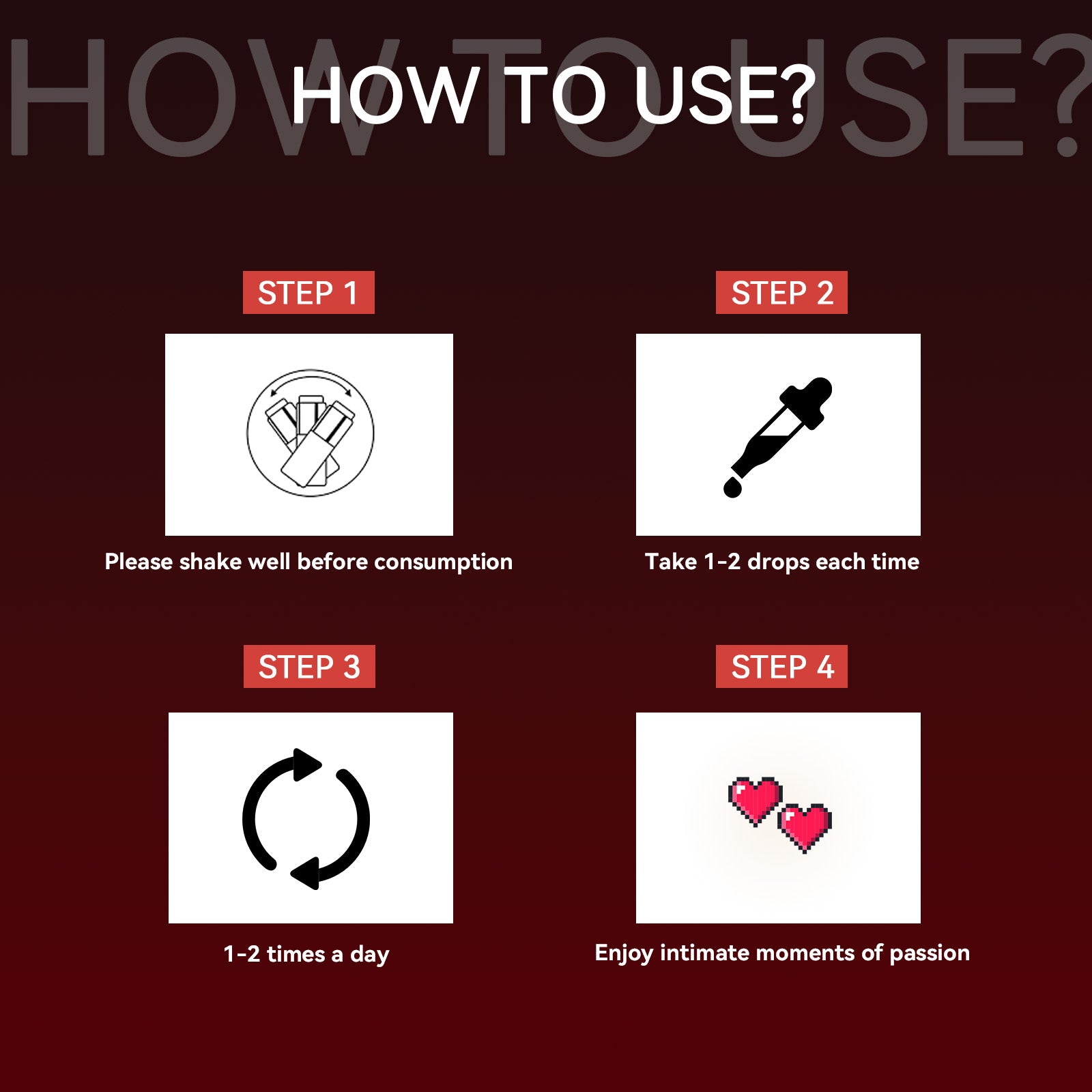 Female Orgasm Drops, Female Body Care Drops